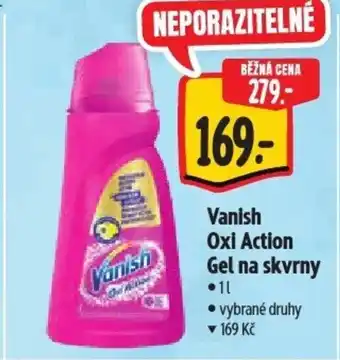 Albert Vanish Oxi Action Gel na skvrny nabídka