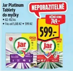 Albert Jar Platinum Tablety do myčky nabídka