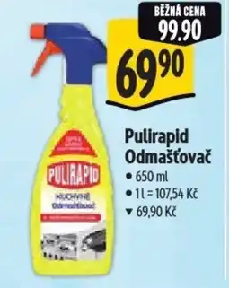 Albert Pulirapid Odmašťovač nabídka