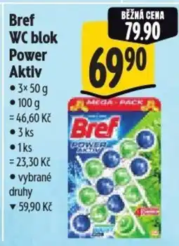 Albert Bref WC blok Power Aktiv nabídka