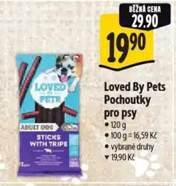 Albert Loved By Pets Pochoutky pro psy nabídka