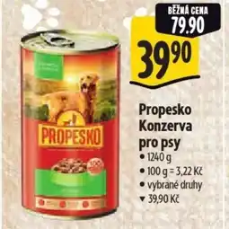 Albert Propesko Konzerva pro psy nabídka