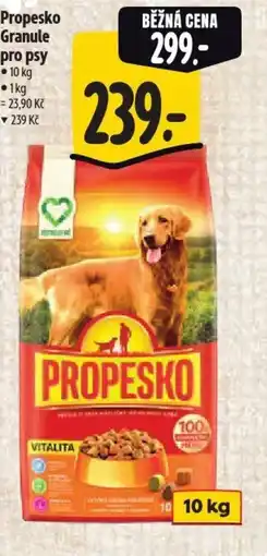 Albert Propesko Granule pro psy nabídka