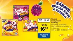 Tesco Nimm2 Smilegummi Bonbony nabídka
