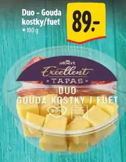 Albert Duo - Gouda kostky/fuet nabídka