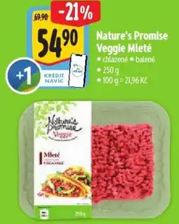 Albert Nature's Promise Veggie Mleté nabídka