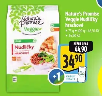 Albert Nature's Promise Veggie Nudličky hrachové nabídka