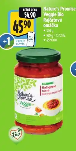 Albert Nature's Promise Veggle Bio Rajčatová omáčka nabídka