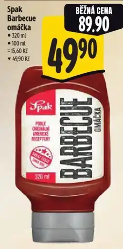 Albert Spak Barbecue omáčka nabídka