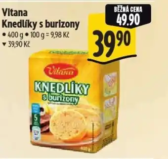 Albert Vitana Knedlíky s burizony nabídka