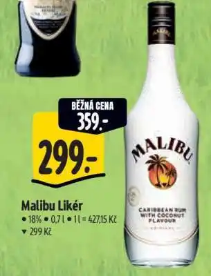 Albert Malibu likér nabídka