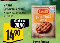 Albert Vitana Grilovací koření nabídka