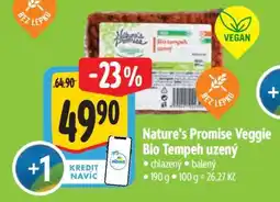 Albert Nature’s Promise Veggie Bio Tempeh uzený nabídka