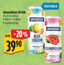 Albert Amundsen drink nabídka