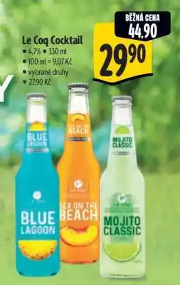 Albert Le Coq Cocktail nabídka