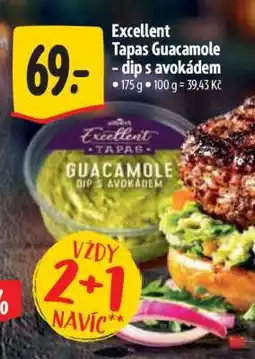 Albert Excellent Tapas Guacamole - dip s avokádem nabídka