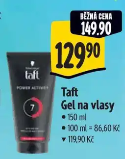Albert Taft Gel na vlasy nabídka