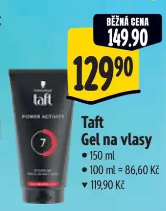 Albert Taft Gel na vlasy nabídka