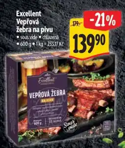 Albert Excellent Vepřová žebra na pivu nabídka