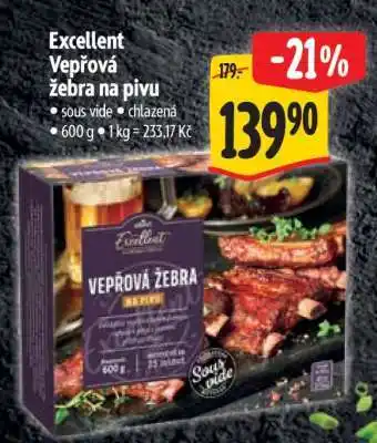 Albert Excellent Vepřová žebra na pivu nabídka