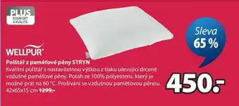 Polštář z paměťové pěny STRYN
