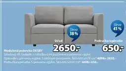 JYSK Modulová pohovka OKSBY nabídka