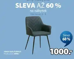 JYSK JÍDELNÍ ŽIDLE PURHUS nabídka