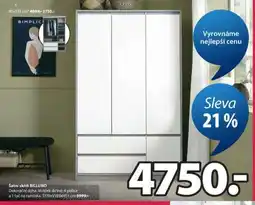 JYSK Šatní skříň BILLUND nabídka