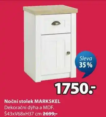 NOČNÍ STOLEK MARKSKEL