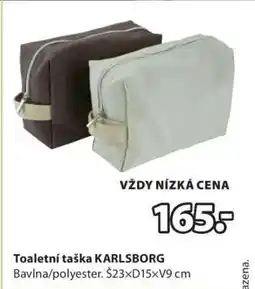 JYSK Toaletní taška KARLSBORG nabídka