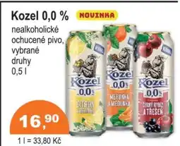 COOP DISKONT Kozel 0,0 % nabídka