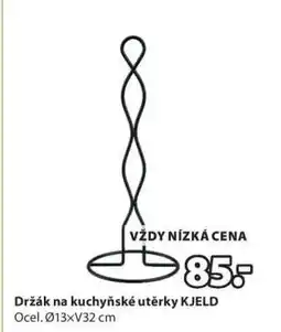 JYSK Držák na kuchyňské utěrky KJELD nabídka