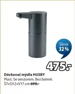 JYSK Dávkovač mýdla HUSBY nabídka