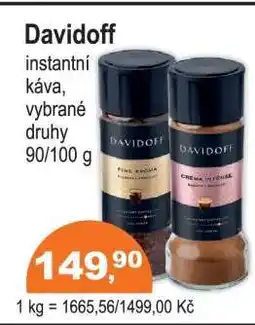 COOP DISKONT Davidoff nabídka