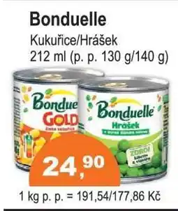 COOP DISKONT Bonduelle nabídka