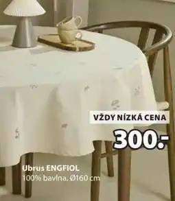 JYSK Ubrus ENGFIOL nabídka