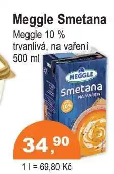 COOP DISKONT MEGGLE SMETANA nabídka
