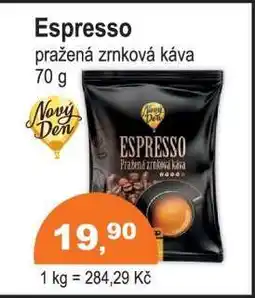 COOP DISKONT Espresso nabídka