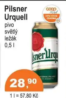 COOP DISKONT Pilsner Urquell nabídka