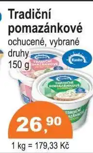 COOP DISKONT Tradiční pomazánkové nabídka