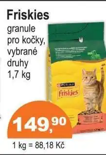 COOP DISKONT Friskies nabídka