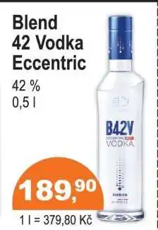 COOP DISKONT Blend 42 Vodka Eccentric nabídka