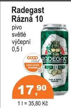 COOP DISKONT Radegast Rázná 10 nabídka