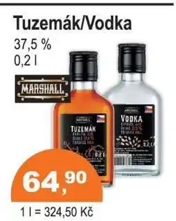 COOP DISKONT TUZEMÁK, VODKA nabídka