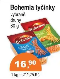 COOP DISKONT Bohemia Tyčinky nabídka