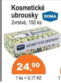 COOP DISKONT Kosmetické ubrousky nabídka