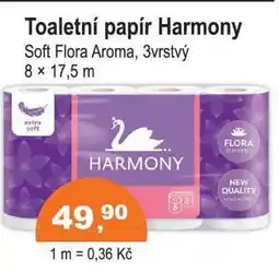 COOP DISKONT TOALETNÍ PAPÍR HARMONY nabídka