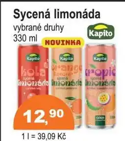 COOP DISKONT Kapito Sycená limonáda nabídka