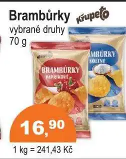 COOP DISKONT Brambůrky nabídka