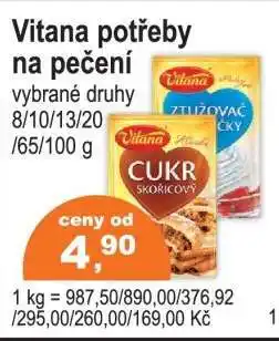 COOP DISKONT Vitana potřeby na pečení nabídka